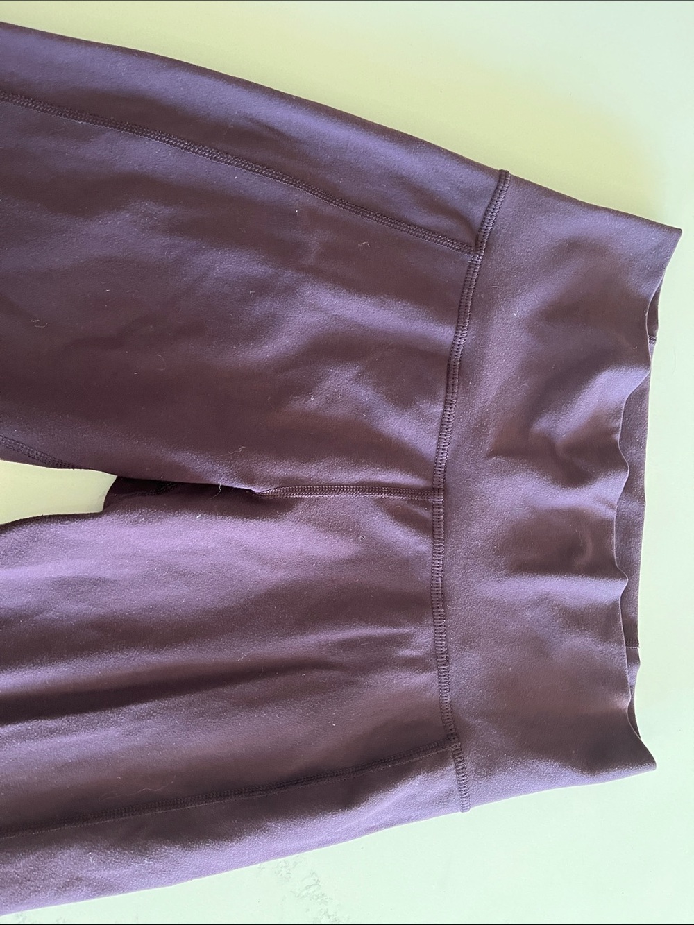 Lululemon Deep Plum High-Rise Leggings. Long.